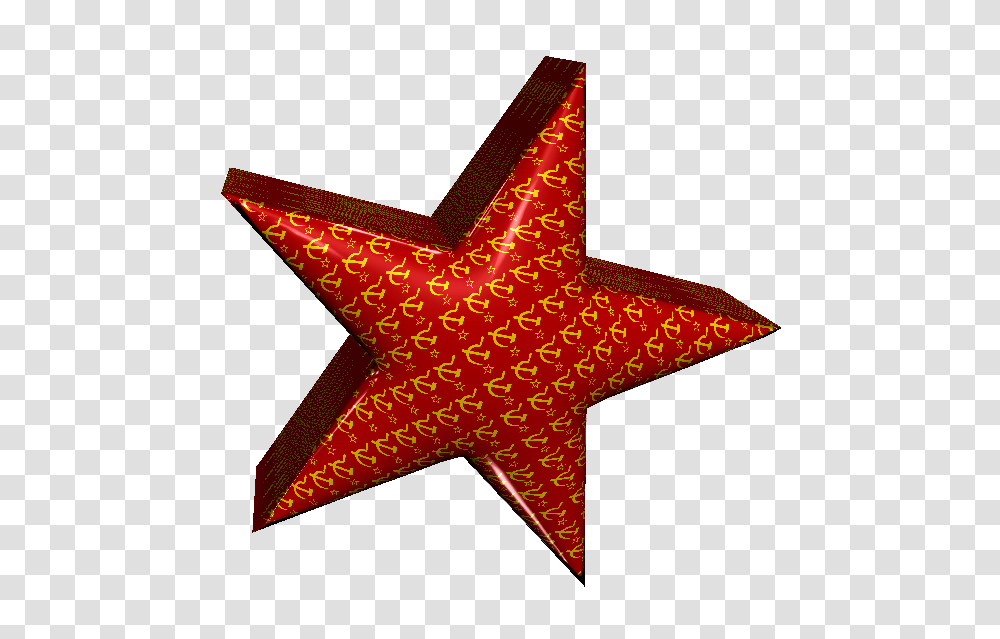 Plastic Soviet Star, Star Symbol, Cross, Rug Transparent Png