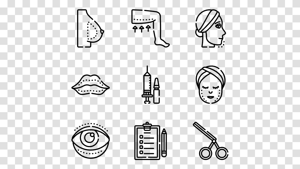 Plastic Surgery Aesthetic Surgery Icon, Gray, World Of Warcraft Transparent Png