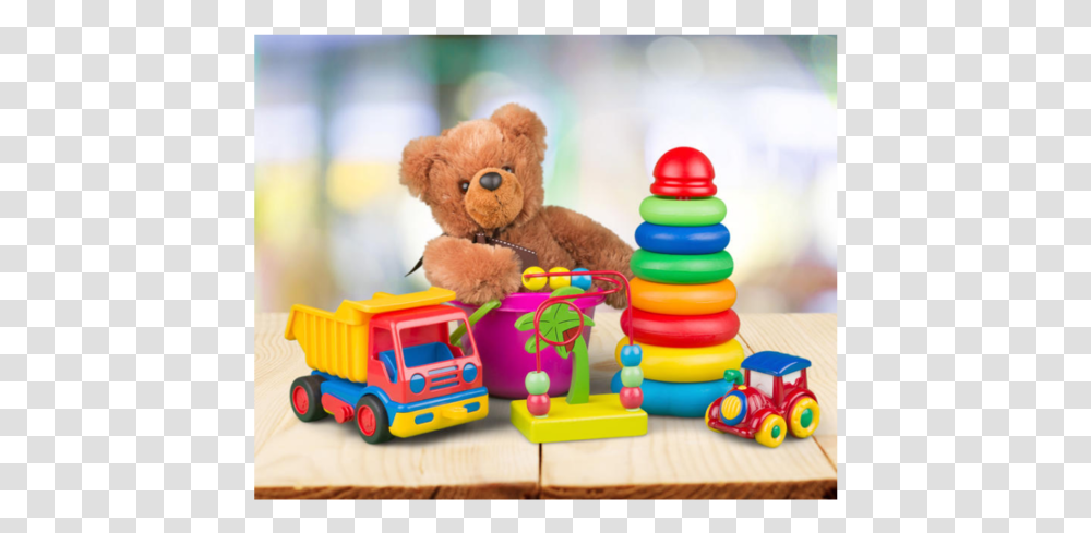 Plastleker, Toy, Teddy Bear, Plush, Rattle Transparent Png