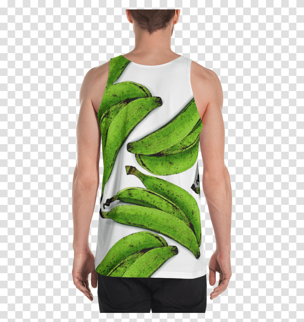 Platano Sleeveless Shirt, Plant, Person, Human, Fruit Transparent Png