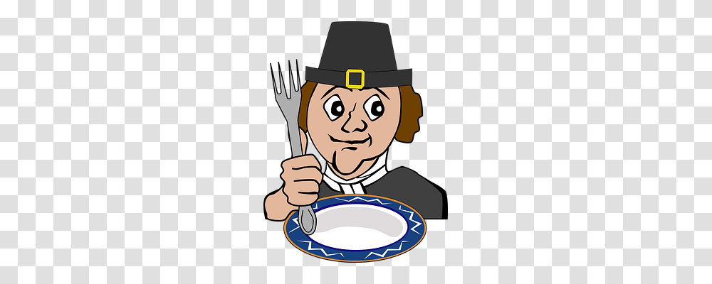 Plate Person, Cutlery, Fork, Poster Transparent Png