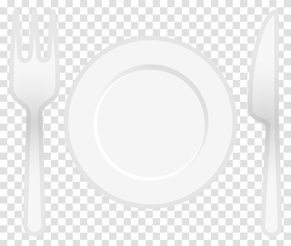 Plate Emoji Plate, Fork, Cutlery Transparent Png