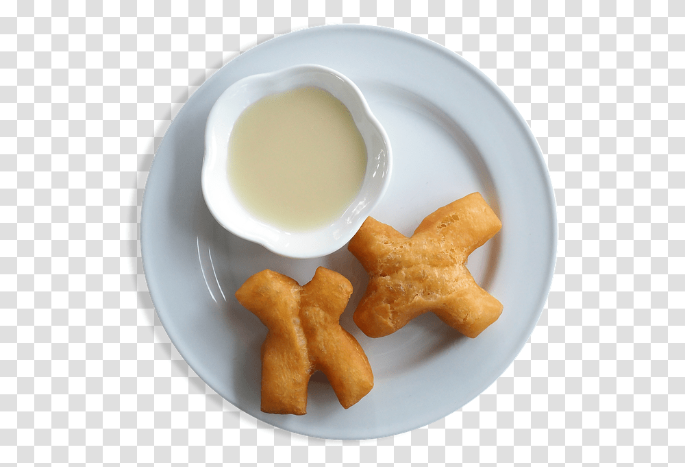 Plate Fried Food Dip White Chinese Cooked, Bread, Cracker, Egg, Dish Transparent Png