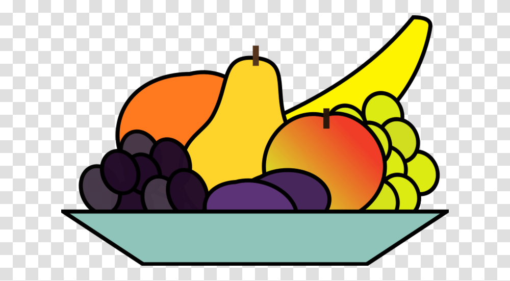 Plate Full Of Food Clipart, Plant, Fruit, Produce, Sweets Transparent Png