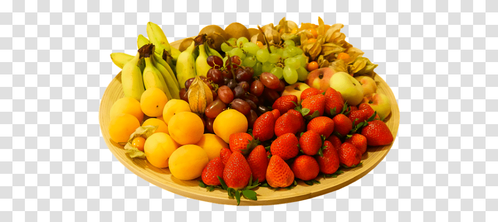 Plate Full Of Fruits Image Fruit Bowl Background, Plant, Food, Dish, Meal Transparent Png