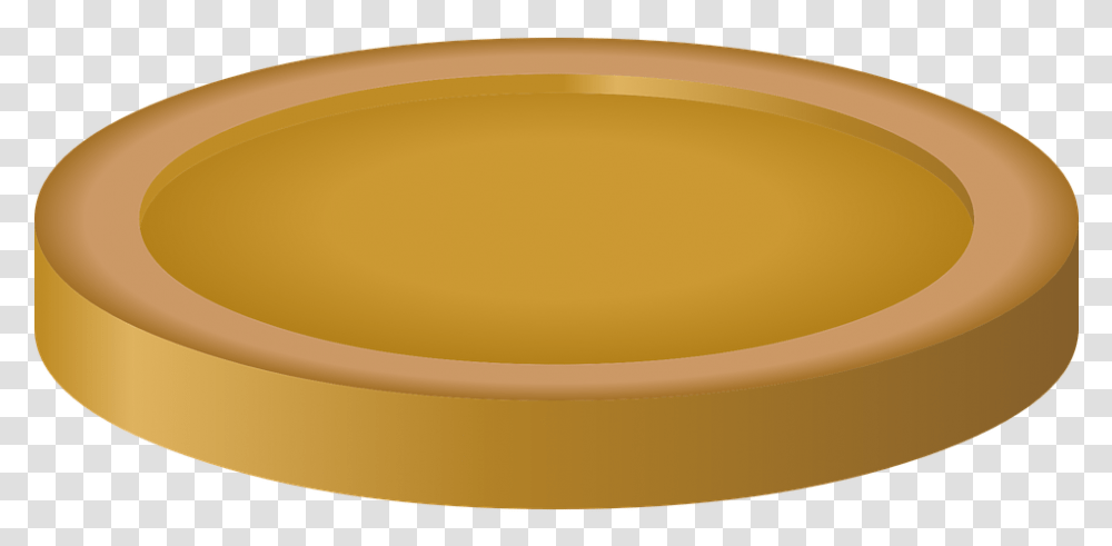 Plate Gold Coin Free Vector Graphic On Pixabay Gold Round 3d, Meal, Food, Oval, Dish Transparent Png