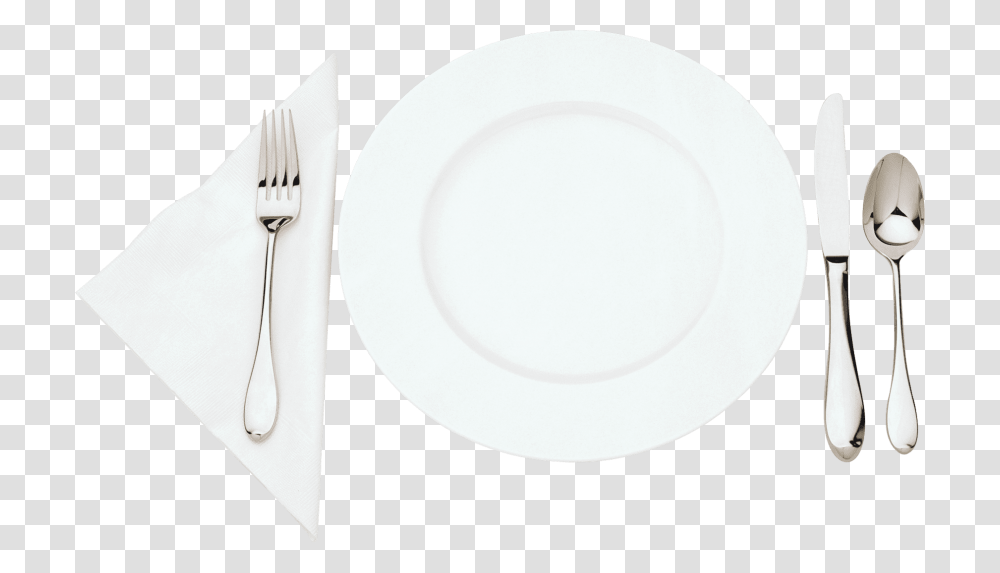 Plate Image Plate, Fork, Cutlery, Spoon, Dish Transparent Png