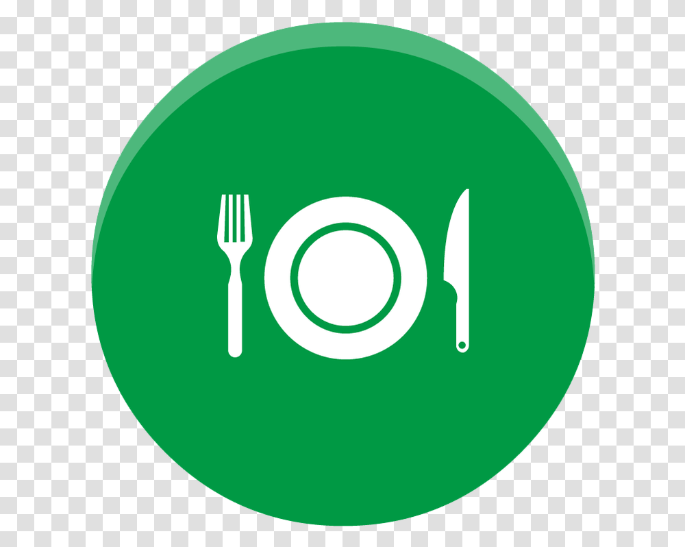 Plate Logo Whatsapp Circular, Fork, Cutlery, Label Transparent Png