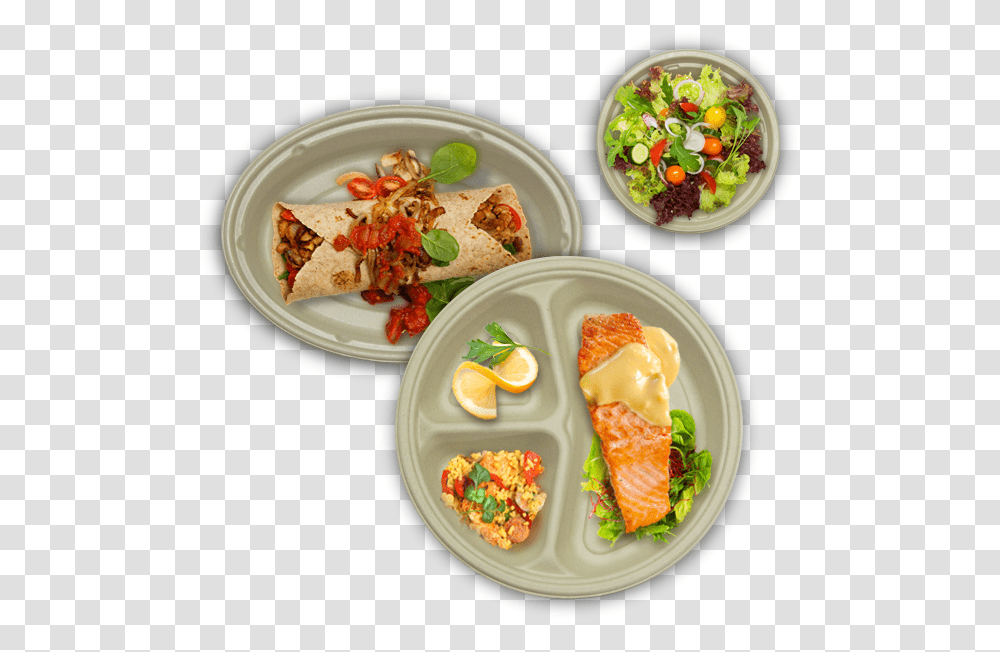 Plate Of Food, Dish, Meal, Lunch, Breakfast Transparent Png
