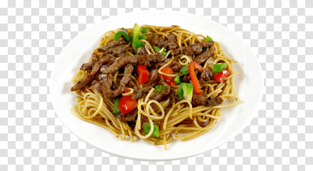 Plate Pepper Teppanyaki Beef Of Black Powder Clipart, Noodle, Pasta, Food, Spaghetti Transparent Png