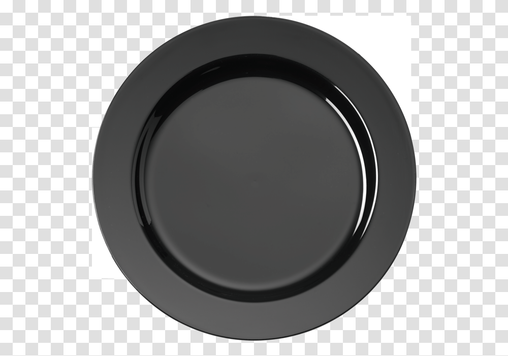Plate Round Ps 190mm Black 612028 Neutraal Food Depa Circle, Lens Cap, Tape, Ashtray Transparent Png