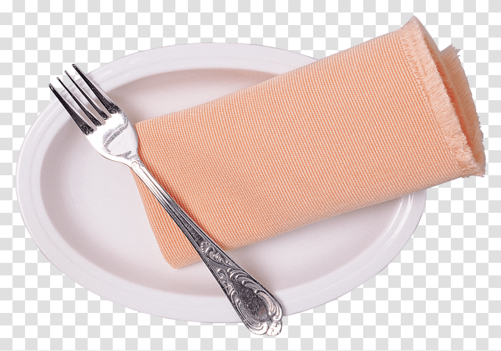 Plate, Tableware, Fork, Cutlery, Napkin Transparent Png