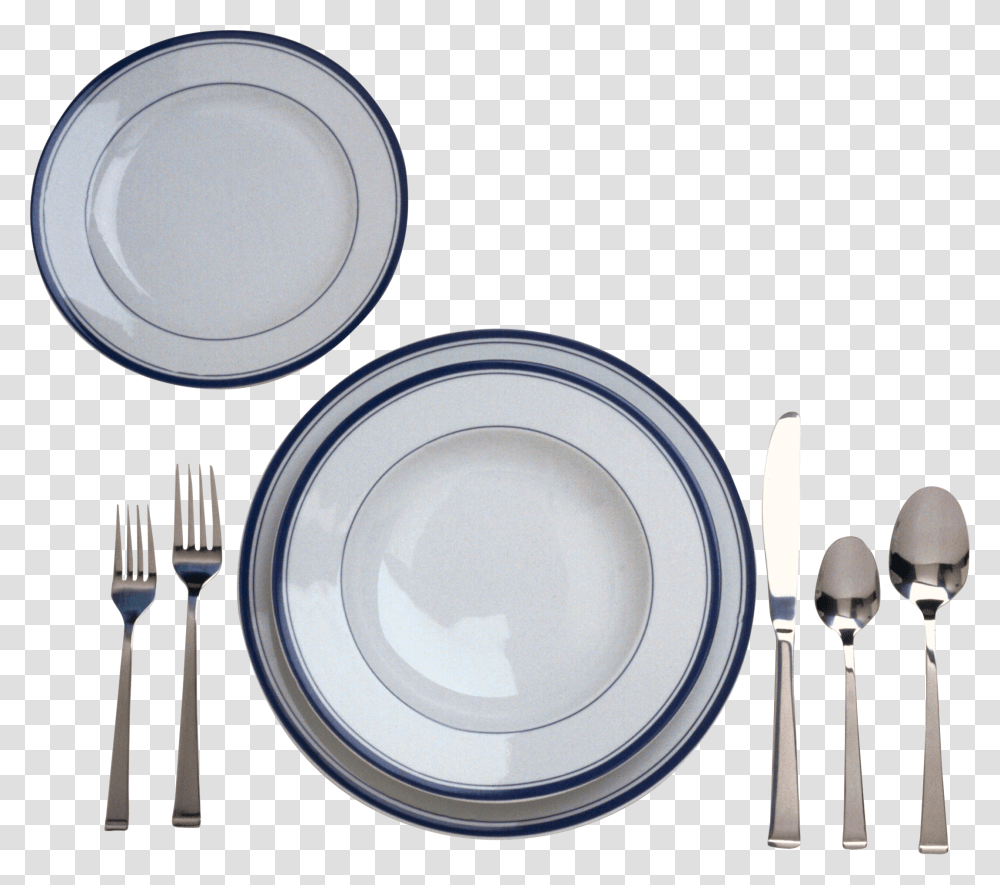 Plate, Tableware, Fork, Cutlery, Porcelain Transparent Png