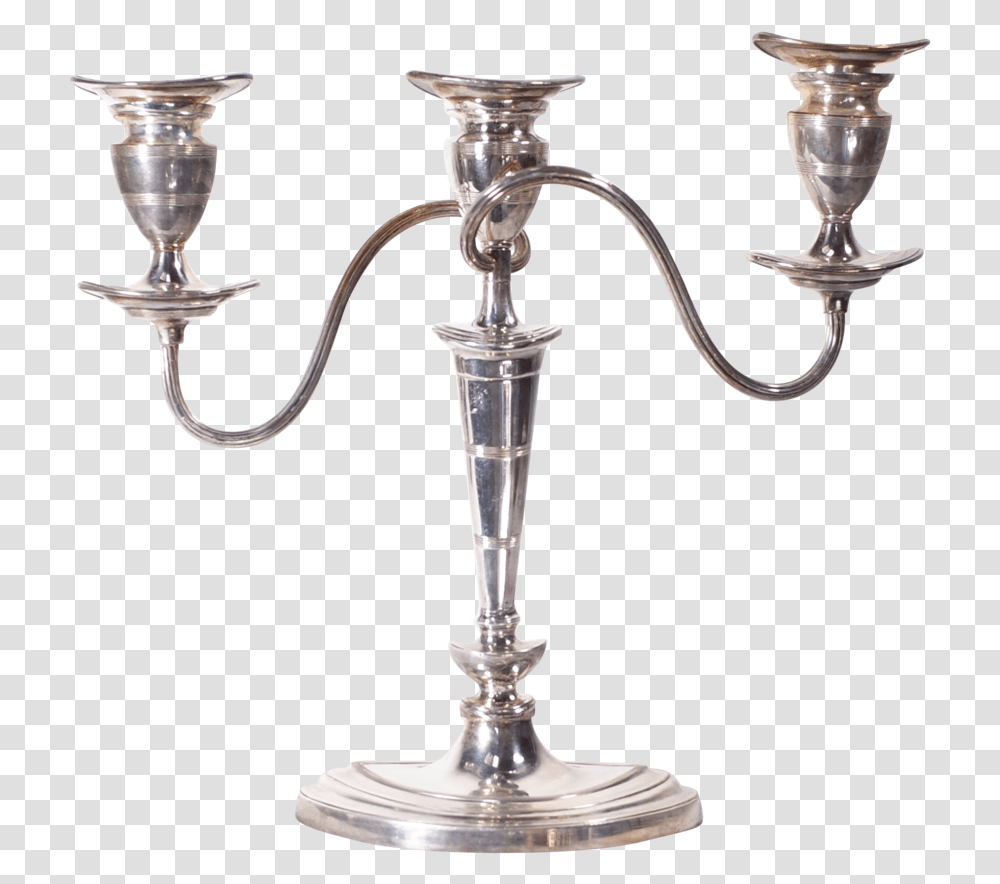 Plated Three Branch Candelabra Antique, Bronze, Lamp, Light Fixture Transparent Png