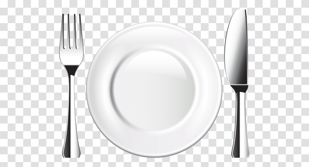 Plates Clipart Plate Knife Fork Plate, Porcelain, Pottery, Cutlery, Spoon Transparent Png
