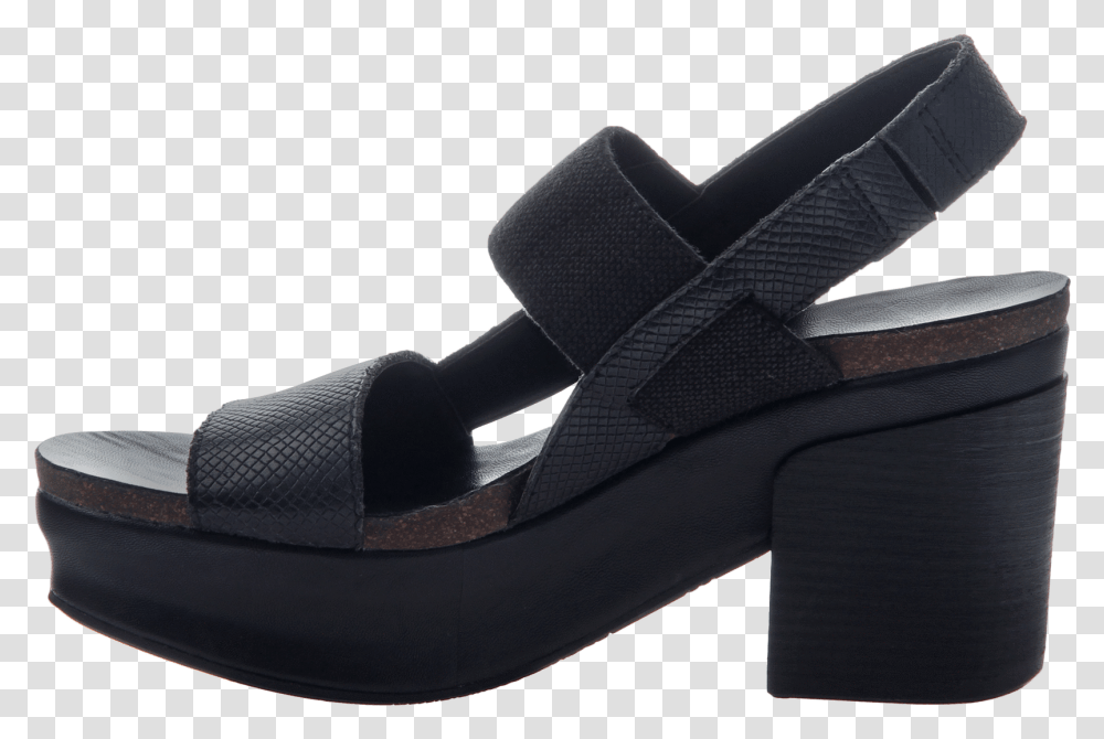 Platform Wedge Heel Indio In Black Inside ViewClass High Heels, Apparel, Footwear, Sandal Transparent Png