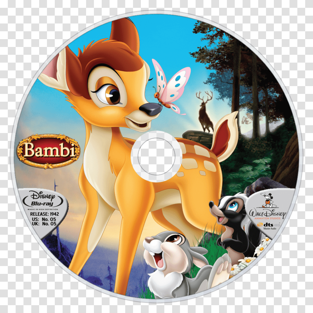 Platinum Edition Bambi Dvd 2005, Disk Transparent Png