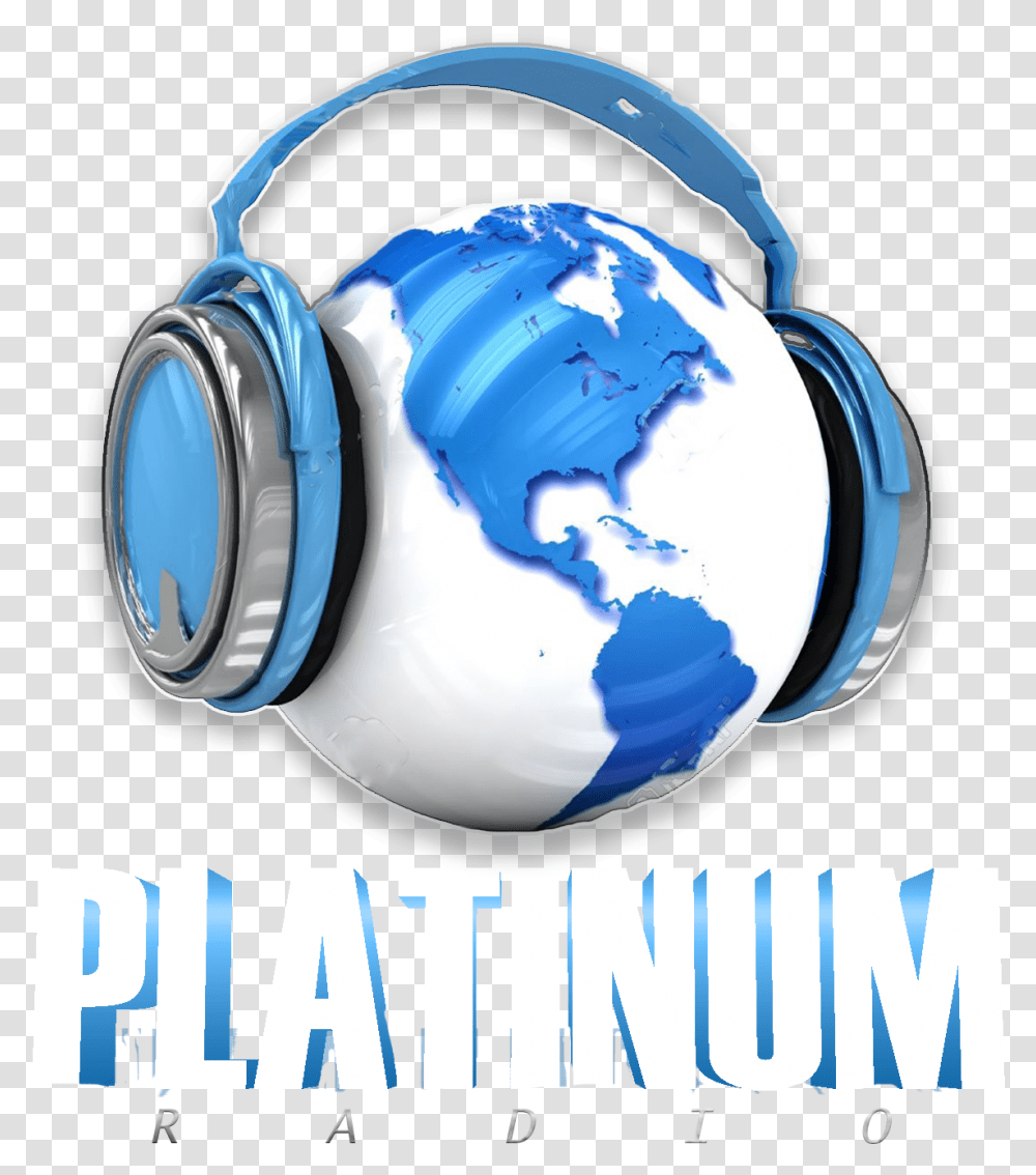 Platinum Radio White Map Of The World, Helmet, Apparel, Outer Space Transparent Png