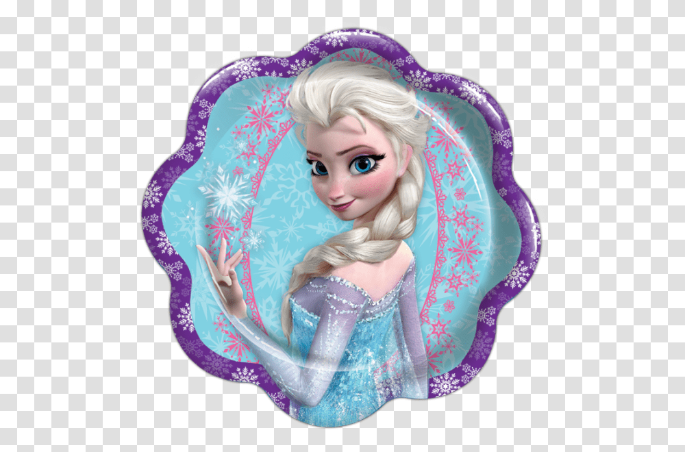 Plato Chico Elsa Frozen Elsa Frozen, Doll, Toy, Figurine, Barbie Transparent Png