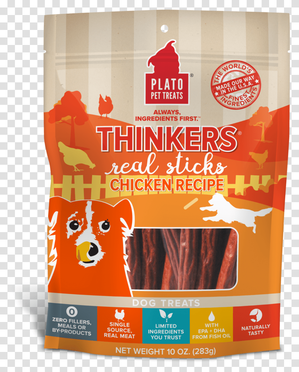 Plato Thinkers Chicken 18 Oz, Poster, Advertisement, Flyer, Paper Transparent Png