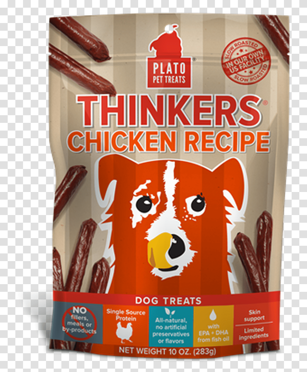 Plato Thinkers Sngl Chicken 48 Ct, Food, Advertisement, Poster, Tin Transparent Png