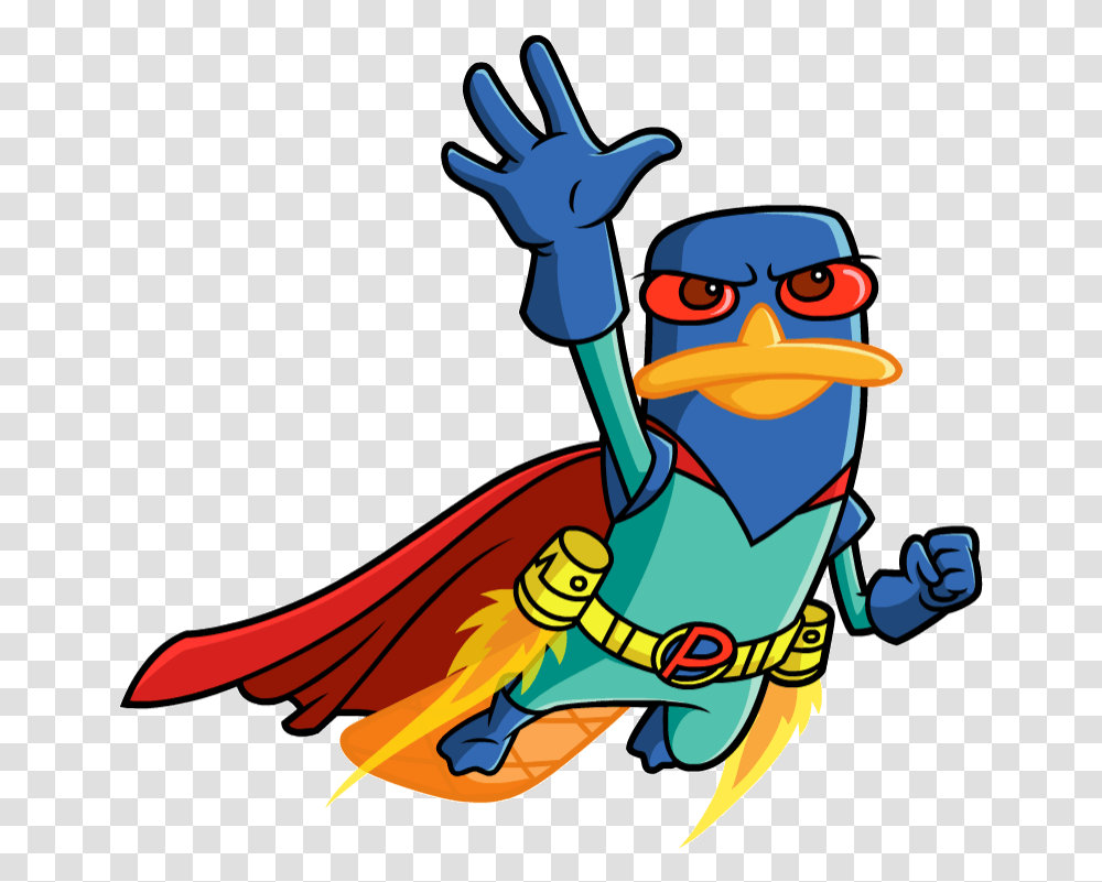 Platypus Clipart Phineas And Ferb Mission Marvel Perry, Hand, Legend Of Zelda, Ninja Transparent Png