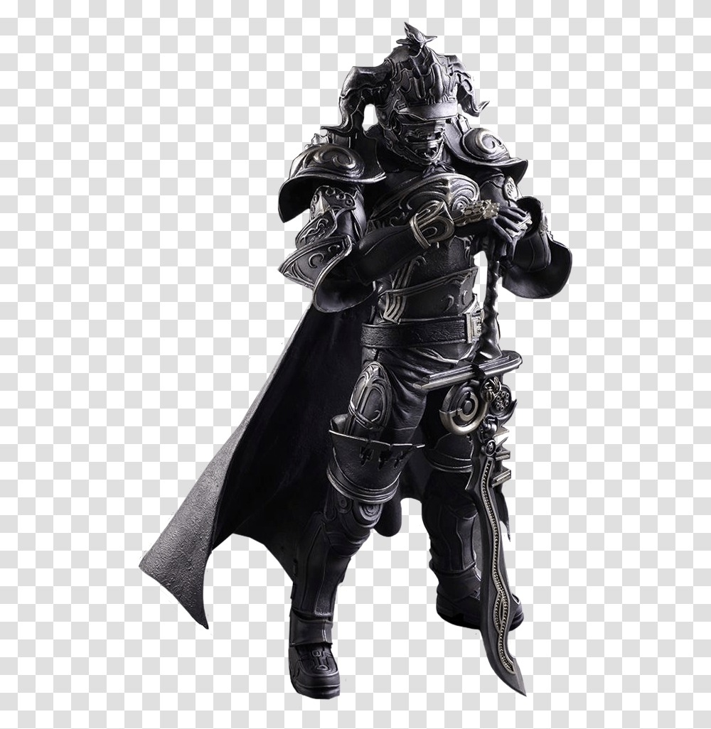 Play Arts Gabranth, Person, Human, Knight, Armor Transparent Png