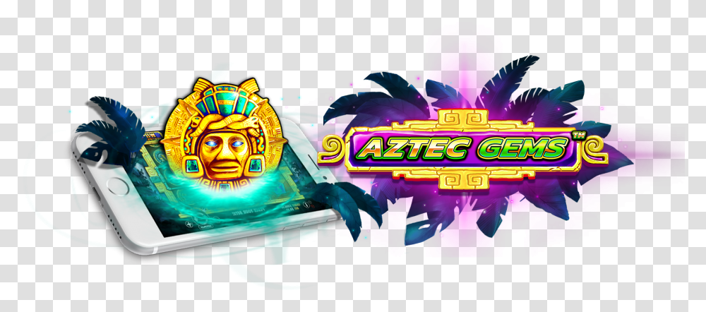 Play Aztec Gems Online Slots Aztec Slot, Pac Man, Graphics, Art Transparent Png