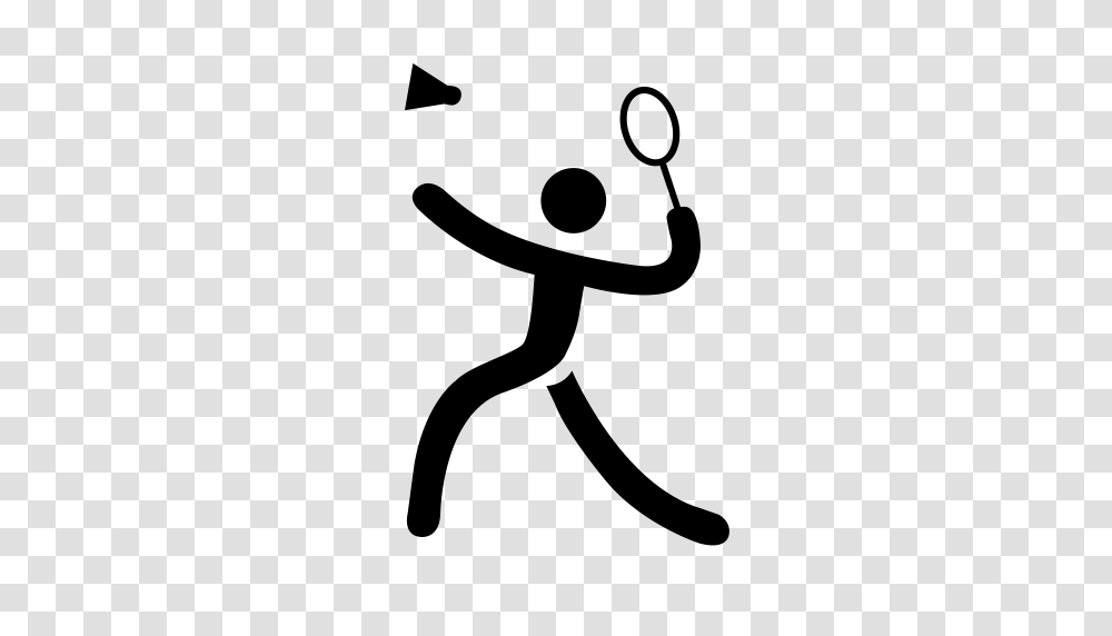 Play Badminton Badminton Sport Icon With And Vector Format, Gray, World Of Warcraft Transparent Png