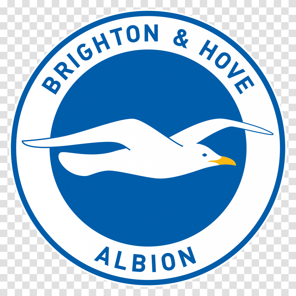 Play Brighton And Hove Albion Logo, Label, Text, Symbol, Trademark Transparent Png