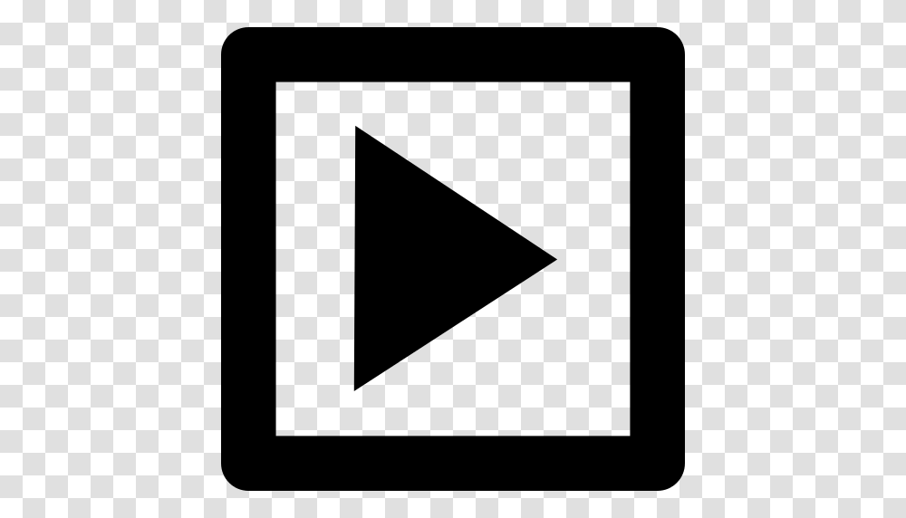 Play Button Icon, Gray, World Of Warcraft Transparent Png
