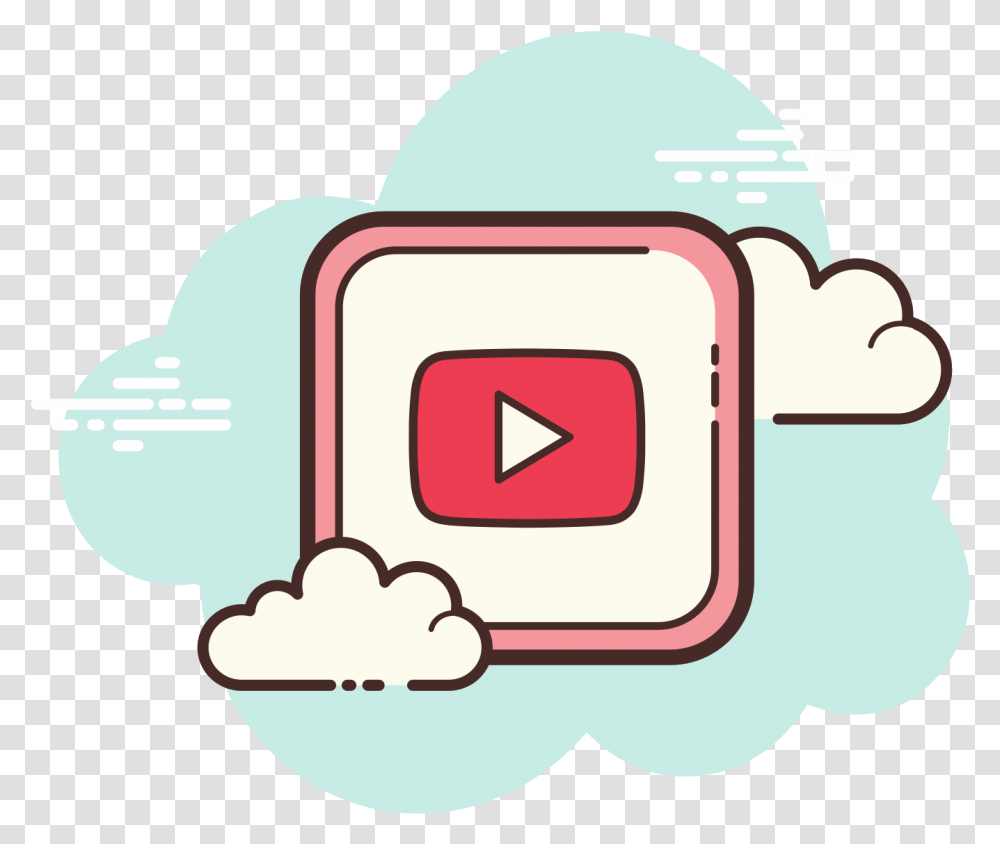 Play Button Icon Icon Youtube Full Size Download Instagram Icon Cartoon, First Aid, Outdoors, Graphics, Security Transparent Png