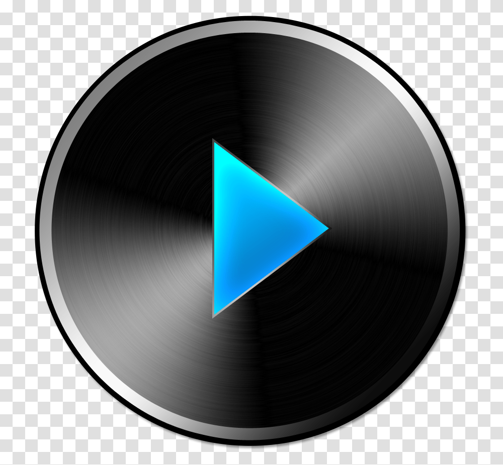 Play Button, Lamp, Triangle, Disk, Electronics Transparent Png