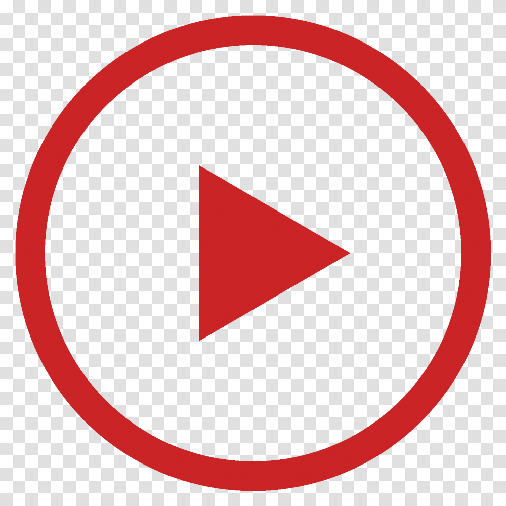 Play Button Red, Triangle, Plectrum Transparent Png