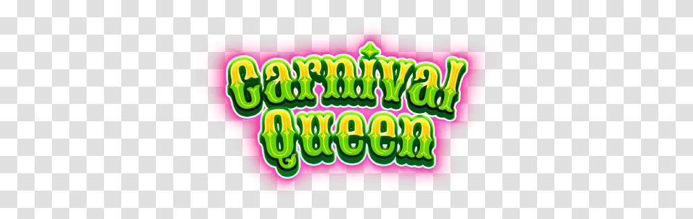 Play Carnival Queen Casumo Casino Slot Machine, Text, Lighting, Alphabet, Handwriting Transparent Png