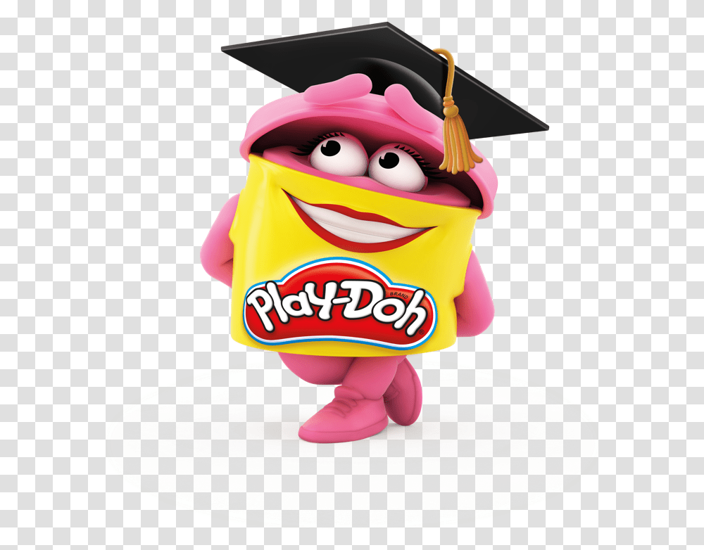 Play Doh Characters Pink Play Doh Characters, Toy, Label, Food Transparent Png