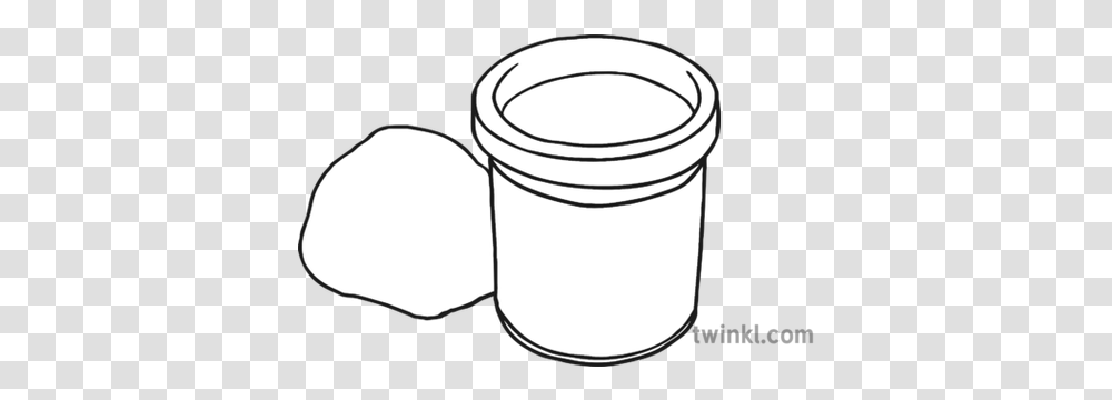 Play Doh Playdough Clipart Black And White Line Art, Lamp, Tin, Mixer, Appliance Transparent Png