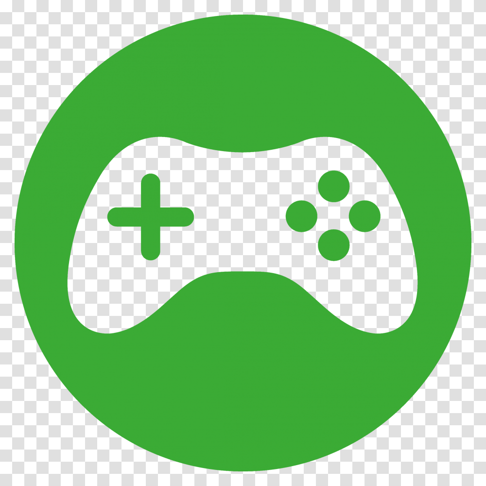 Play Game Icon, Green, Electronics Transparent Png