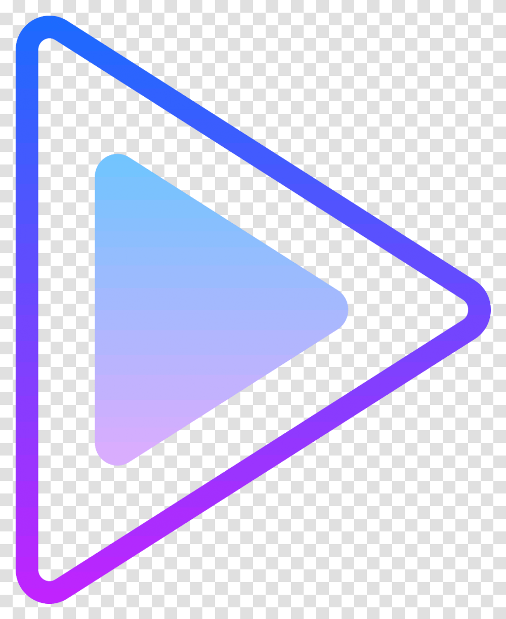 Play Icon, Triangle Transparent Png