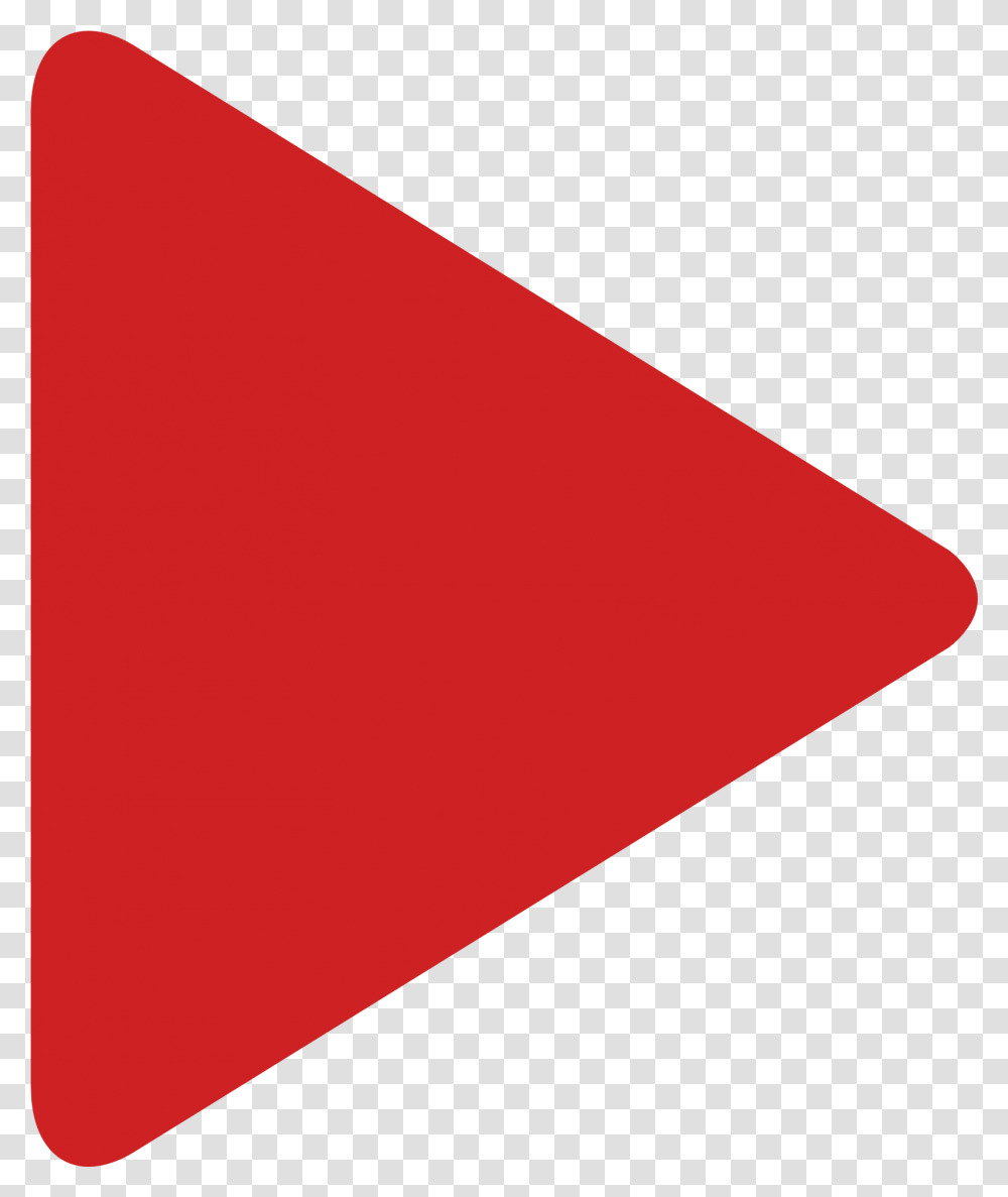 Play Image Pngpix Red Arrow Right, Triangle, Label, Text Transparent Png