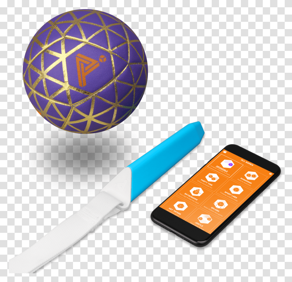 Play Impossible GameballClass Play Impossible Gameball, Sphere, Mobile Phone, Electronics, Cell Phone Transparent Png
