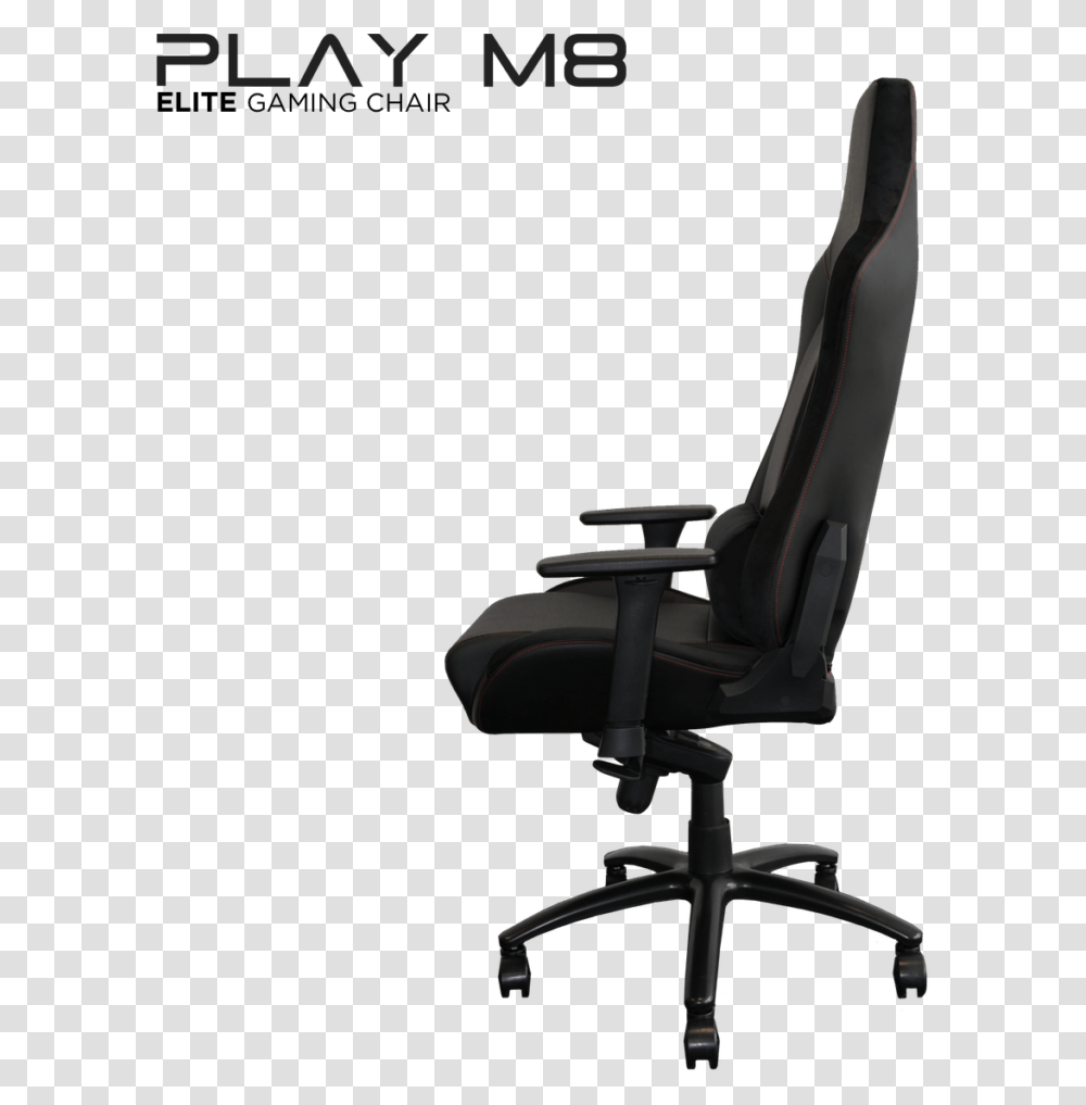 Play M8 Elite Gaming Chair Escritorio Com Cadeira Gamer, Cushion, Furniture, Headrest, Pillow Transparent Png