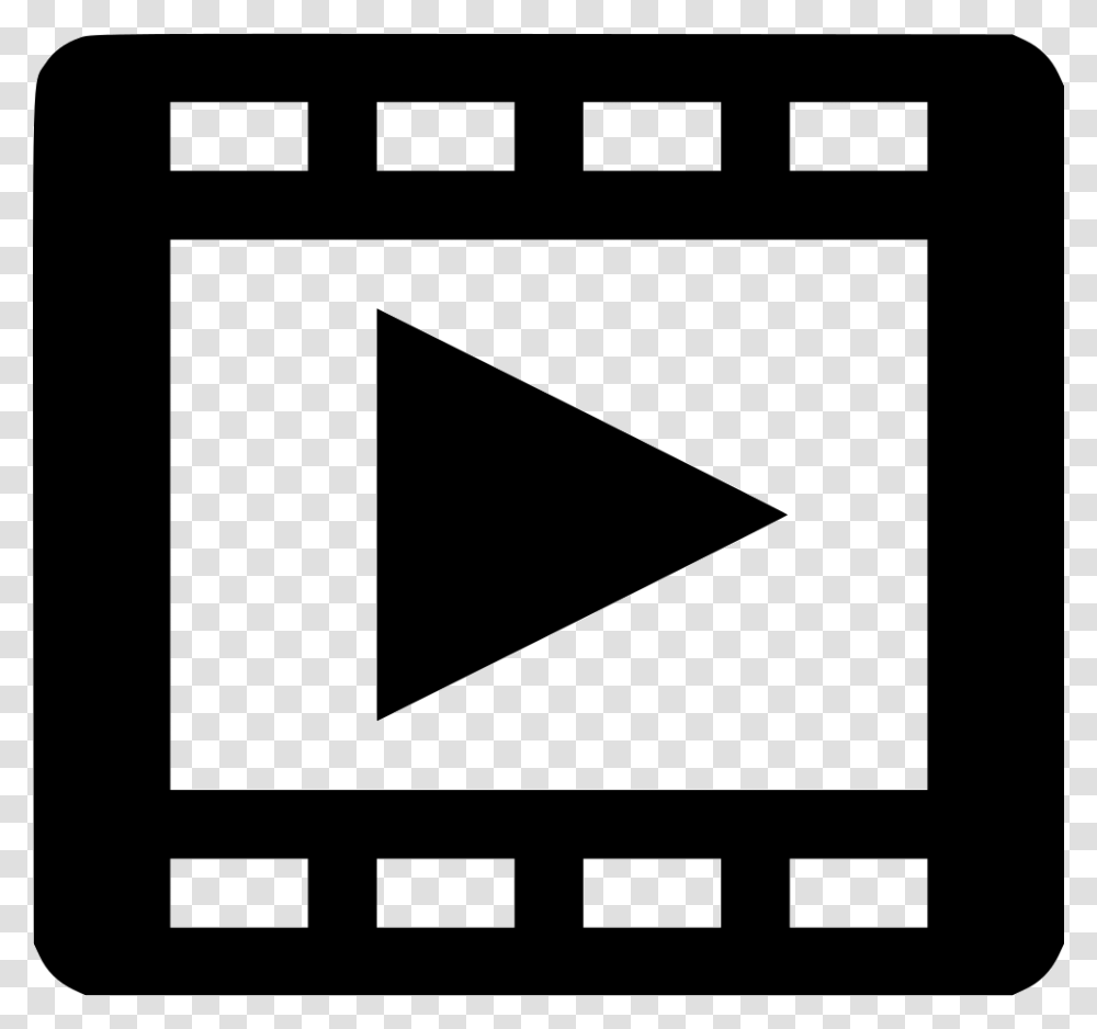 Play Movie Icon Free Download, Label, Triangle, Sticker Transparent Png