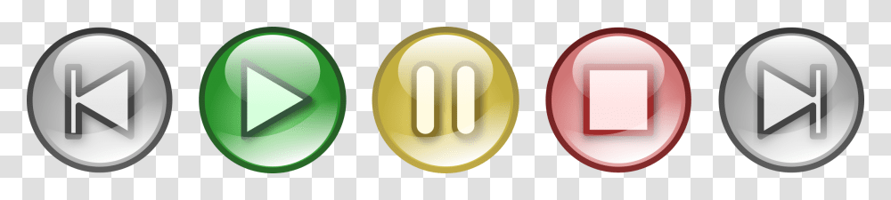 Play Pause Next Previous Buttons, Logo, Trademark, Gold Transparent Png