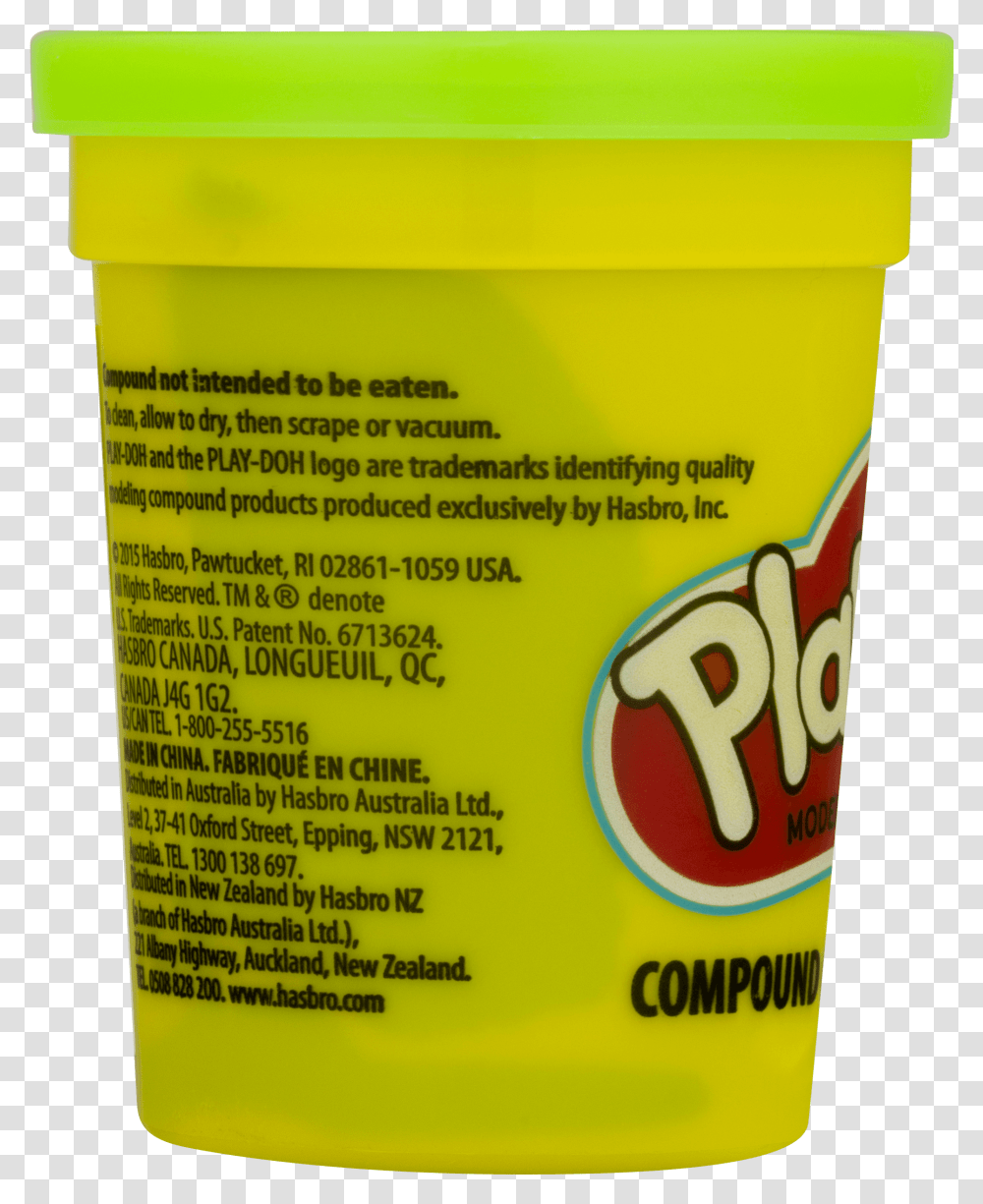 Play Product Label Doh Logo, Food, Dessert, Yogurt, Bottle Transparent Png