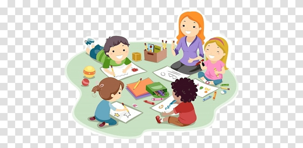 Play School Kids Images, Teacher, Drawing, Jigsaw Puzzle Transparent Png