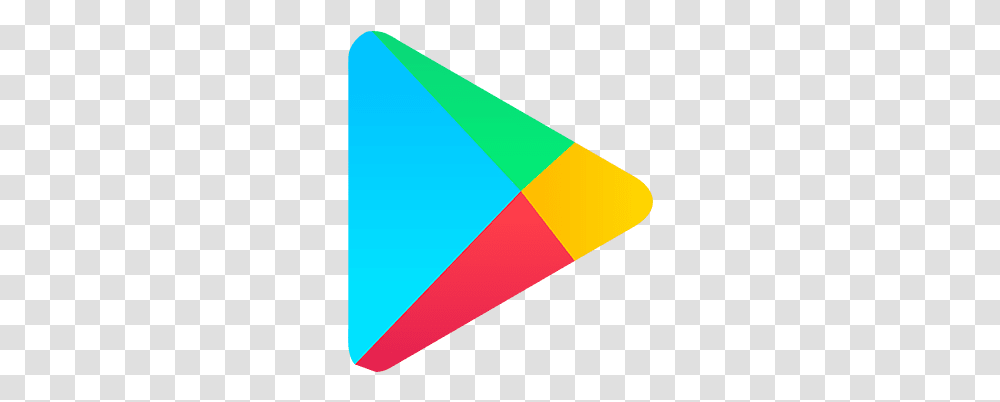 Play Store Color Icon And Svg Vector Free Download Google Play, Triangle Transparent Png