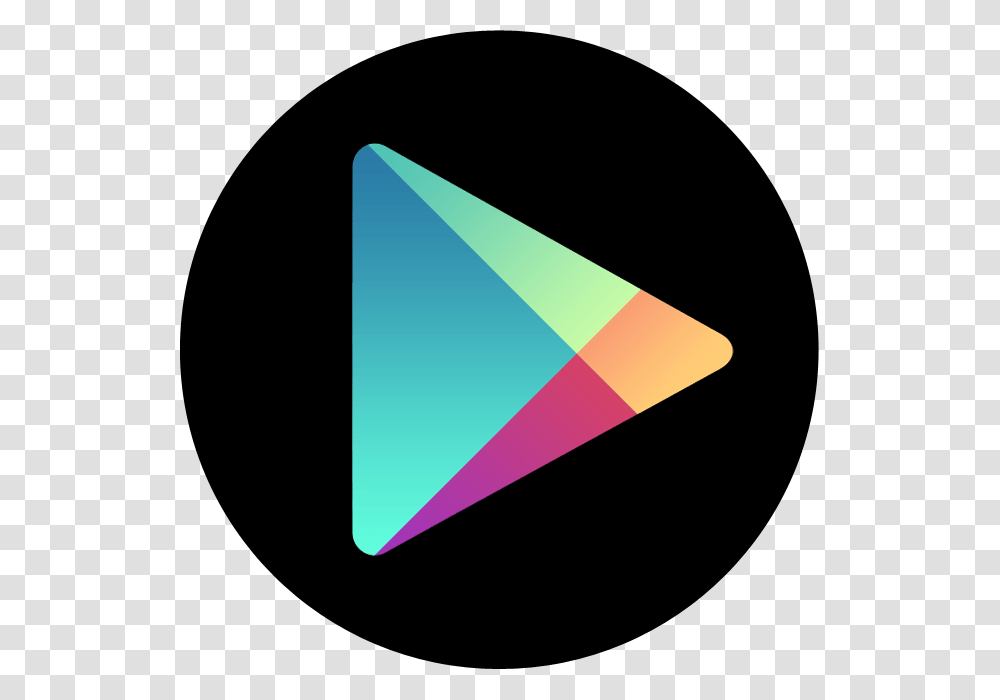 Play Store Icon, Triangle, Business Card, Paper Transparent Png