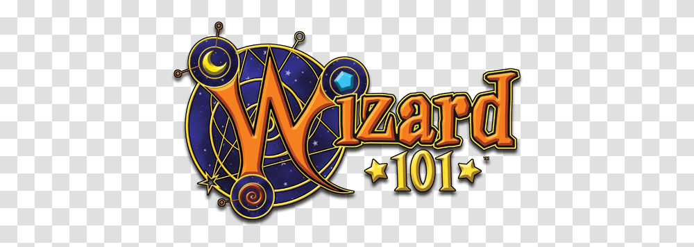 Play The Ultimate Wizard Game Today Wizard101 Logo, Leisure Activities, Text, Crowd, Lighting Transparent Png