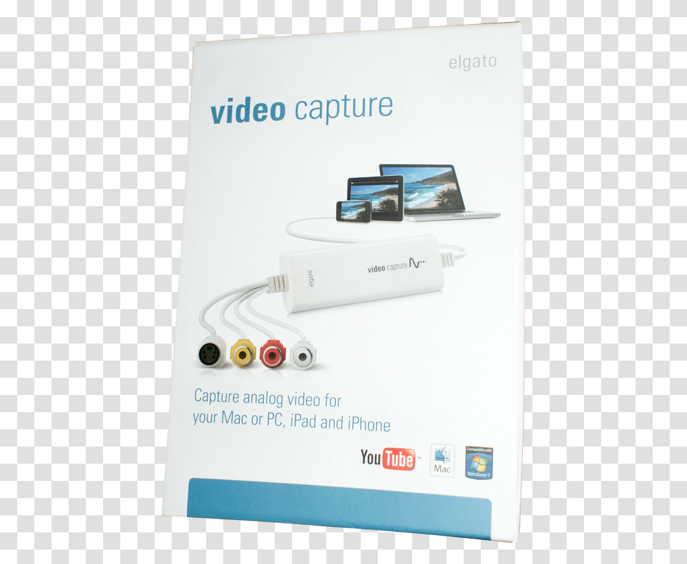 Play & Record 8 Bit And 16bit Consoles On Your Mac Elgato Video Capture, Electronics, Adapter, Computer, Laptop Transparent Png